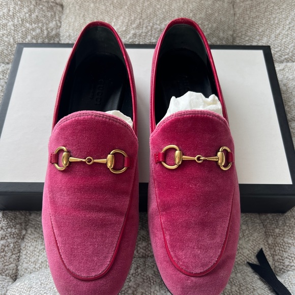 Gucci horsebit velvet loafers - Picture 5 of 5